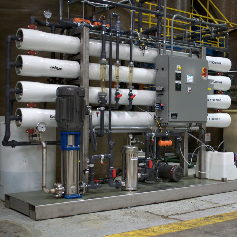 反渗透纯净水设备-山西翼城钢厂 工程案例 第2张